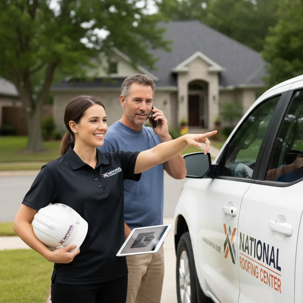 National Roofing Center customer support in Delco